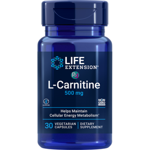 Life Extension L-Carnitine 500mg 30Caps